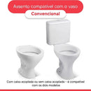 Assento Sanitário Soft Close Oval Convencional Deca Ravena