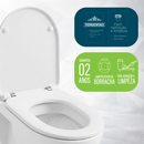 Assento Sanitário Elísio Classic Soft Close Branco