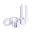 Kit Fixação de Assento Sanit 6 peças redondo