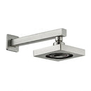 Chuveiro Articulado Autolimpante Quadrado 5” Aço Escovado