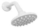 Chuveiro Articulado Redondo abs Branco