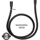Ducha higiênica metal preto luxo registro e derivação