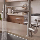 Torneira Gourmet Flexivel C/ Saída Para Filtro Monocomando Cromado Q/F