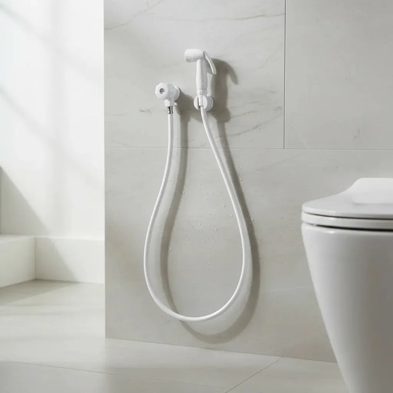 Ducha higiênica Branca C50 Acionamento 1/4 De Volta