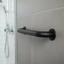 Barra De Apoio Preto Fosco 60 cm para Idoso E Deficiente