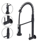Torneira de parede Cozinha Metal Gourmet Preto