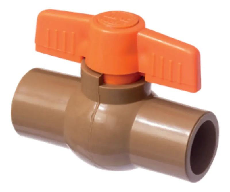 Registro Esfera Soldável Marrom Pvc 20mm
