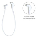 Gatilho P/ Reposição Chuveirinho Ducha Higiênica Branca