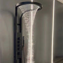 Ducha De Inox Com Hidromassagem Cascata Modelo Round