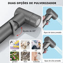 Conjunto Completo de Ducha Higiênica com Spray de Alta Pressão Regulável e Instalação Fácil