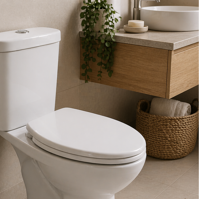 Assento Sanitário Elísio Convencional Soft Close Branco