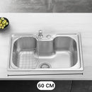Cuba Pia Cozinha Gourmet 60x42cm Aço Inox 201