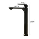 Torneira Alta Lavatório Inox 304 Preto Fosco